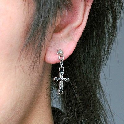 シルバースタッドピアス(片耳用)