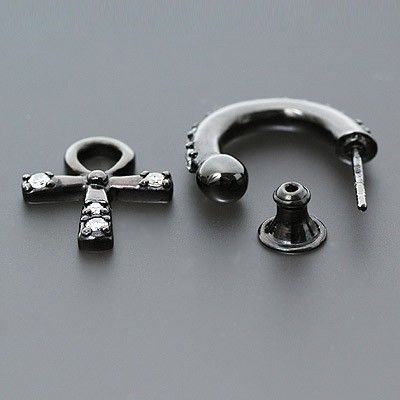 シルバーフープピアス(片耳用)