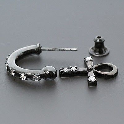 シルバーフープピアス(片耳用)