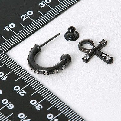 シルバーフープピアス(片耳用)