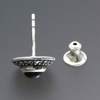 シルバースタッドピアス(片耳用)