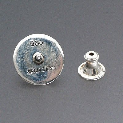 シルバースタッドピアス(片耳用)