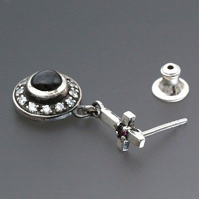 シルバースタッドピアス(片耳用)