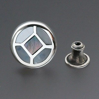 シルバースタッドピアス(片耳用)