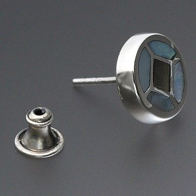 シルバースタッドピアス(片耳用)