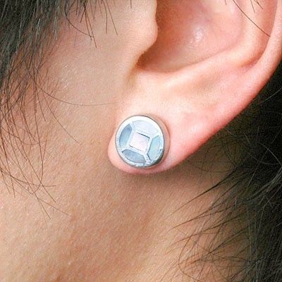 シルバースタッドピアス(片耳用)