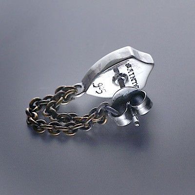 シルバースタッドピアス(片耳用)