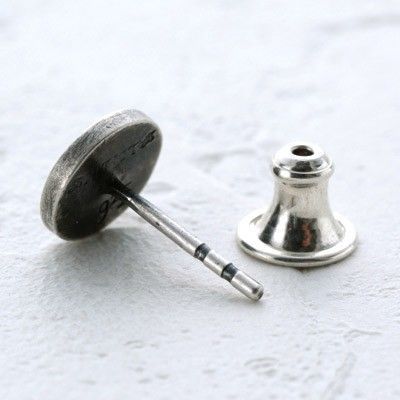 シルバースタッドピアス(片耳用)