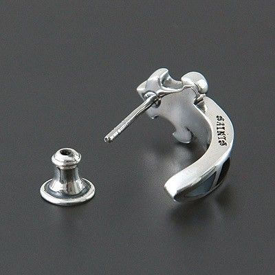 シルバースタッドピアス(片耳用)