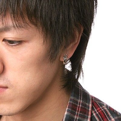 シルバースタッドピアス(片耳用)