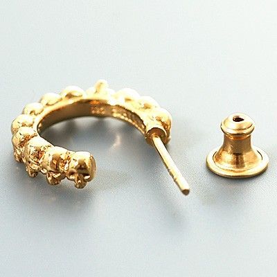 シルバーフープピアス(片耳用)