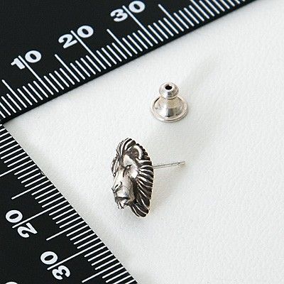 シルバースタッドピアス(片耳用)