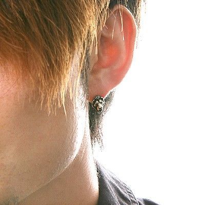 シルバースタッドピアス(片耳用)