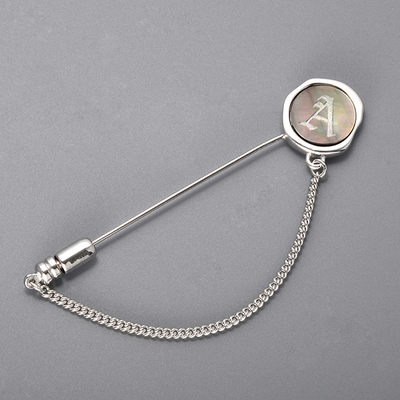 ブラスブローチ