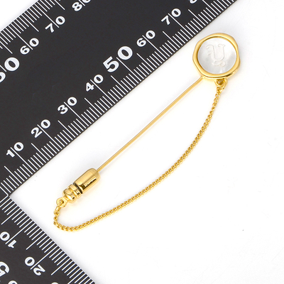 ブラスブローチ