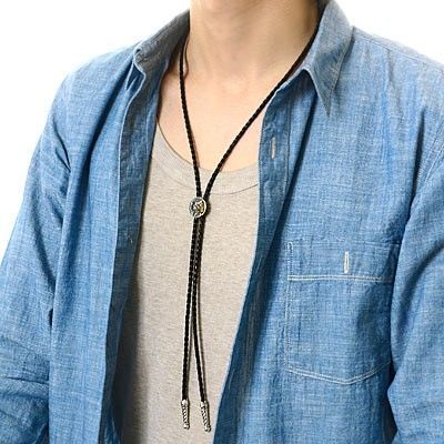 シルバーループタイ