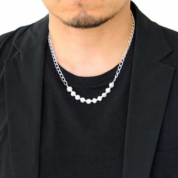 淡水パールネックレス