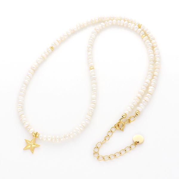 淡水パールネックレス