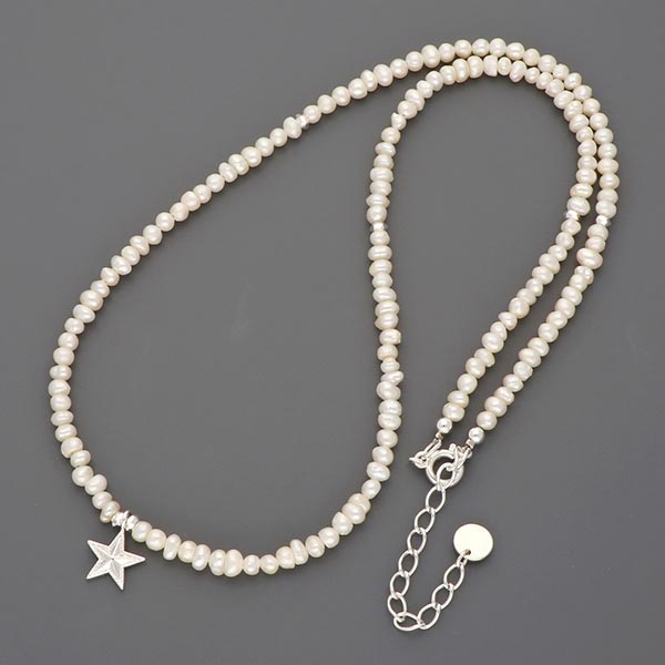 淡水パールネックレス