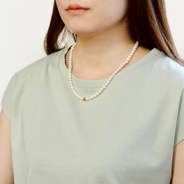 淡水パールネックレス