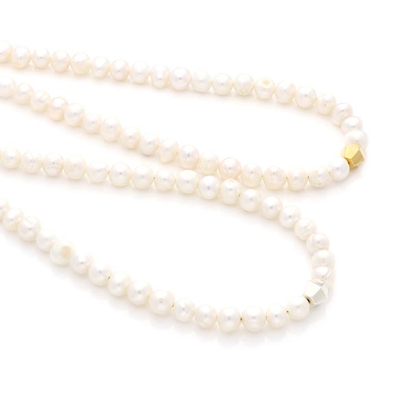 淡水パールペアネックレス