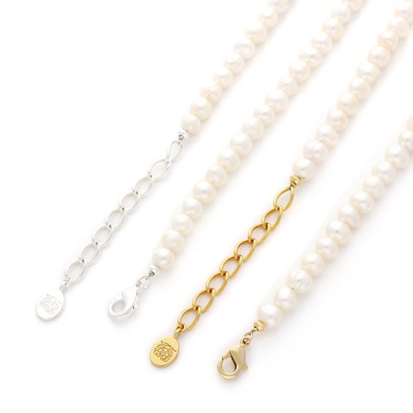 淡水パールペアネックレス