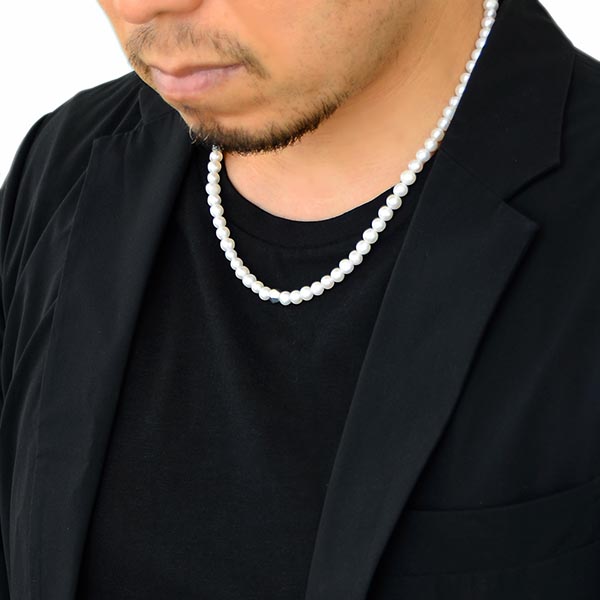 淡水パールネックレス