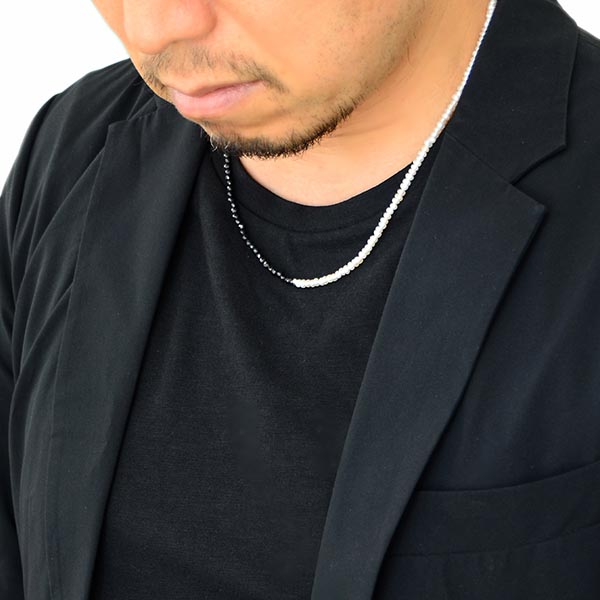 淡水パールペアネックレス