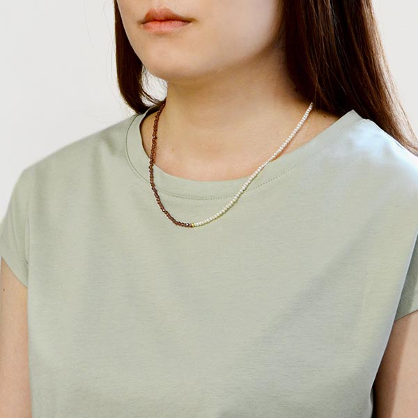 淡水パールネックレス