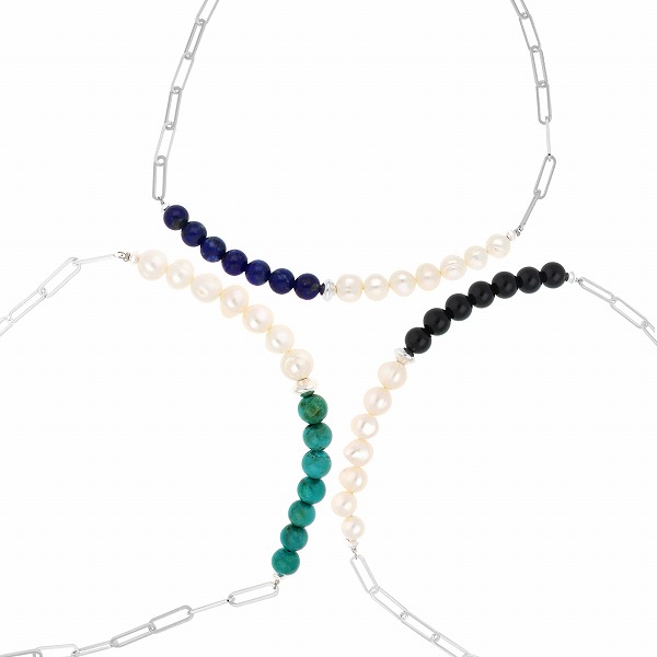 淡水パールペアネックレス