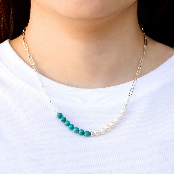 淡水パールネックレス