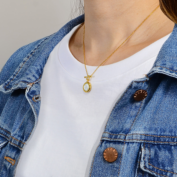 シルバーネックレス