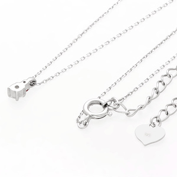 シルバーネックレス