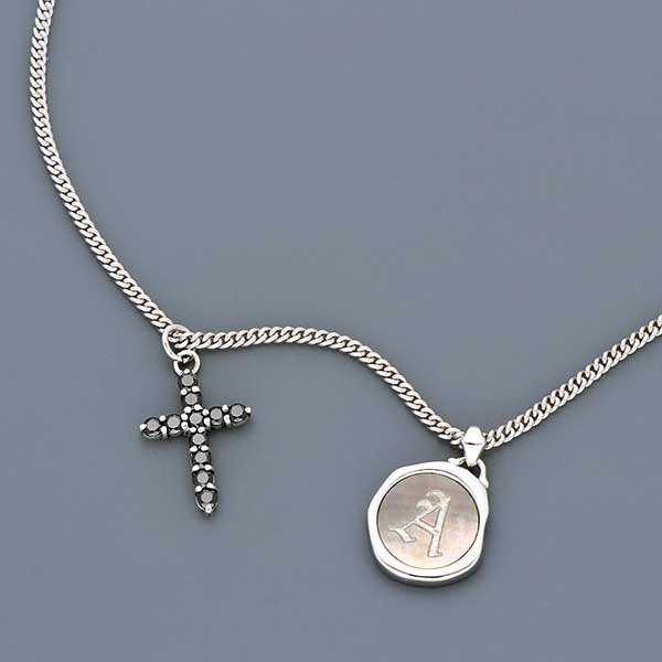 シルバーネックレス