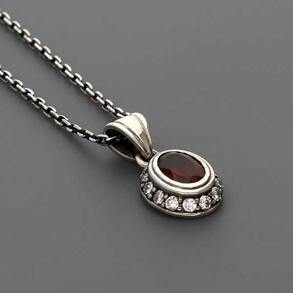 シルバーネックレス