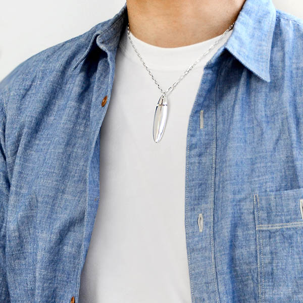 シルバーネックレス