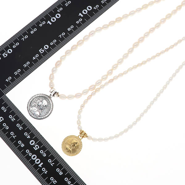 淡水パールペアネックレス