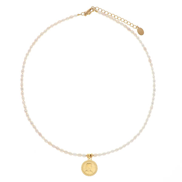 淡水パールネックレス