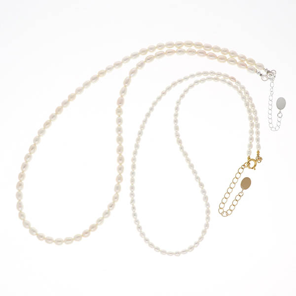 淡水パールペアネックレス