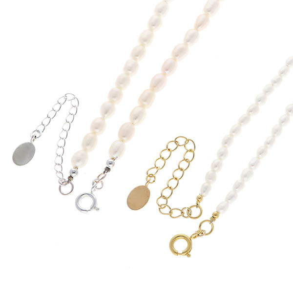 淡水パールペアネックレス