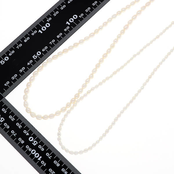 淡水パールペアネックレス