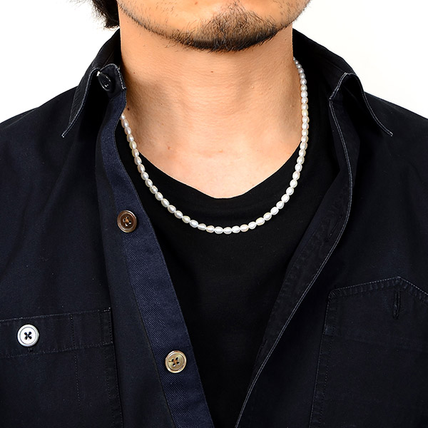 淡水パールペアネックレス