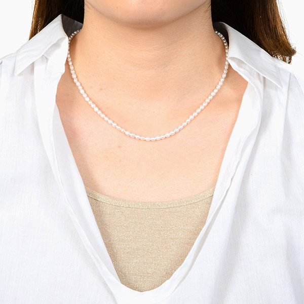 淡水パールネックレス