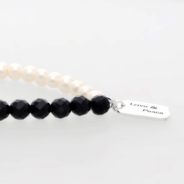 シルバー淡水パールネックレス