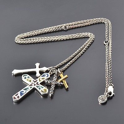 シルバーネックレス