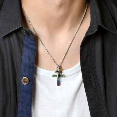 シルバーネックレス