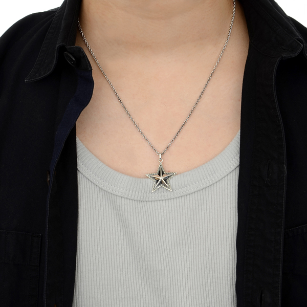 シルバーネックレス