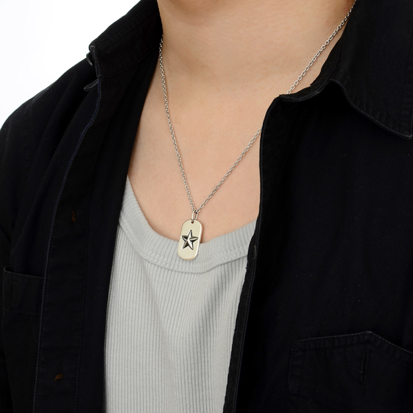 シルバーネックレス