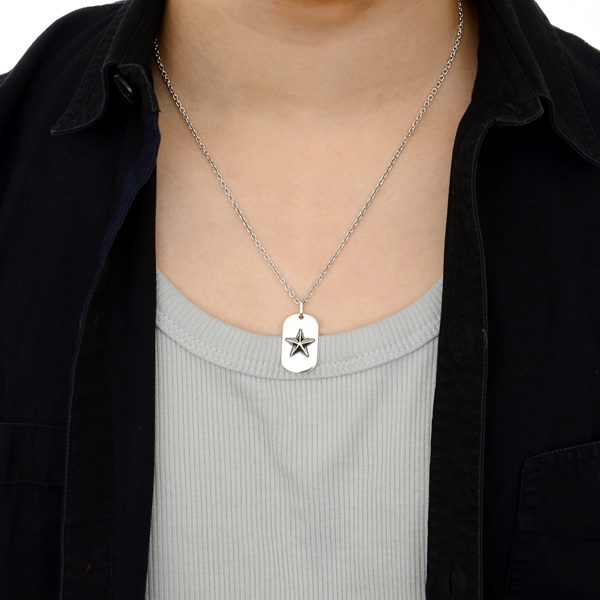 シルバーネックレス