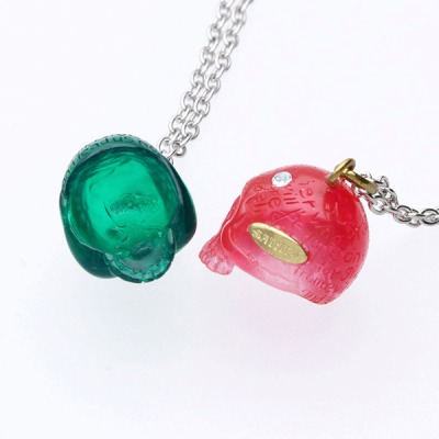 ステンレスペアネックレス